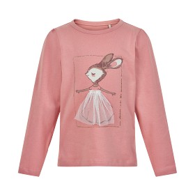 Bild på MINYMO Tröja med kaninmönster (Rosa)