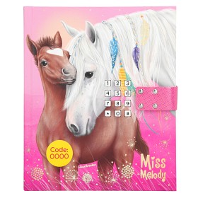 Bild på Miss Melody Dagbok med kod och musik (Rosa)
