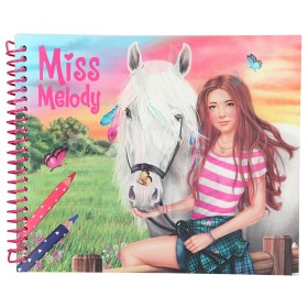 Bild på Miss Melody Dress up your Horse Målarbok