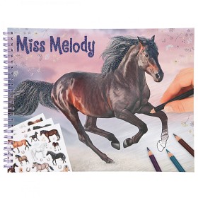 Bild på Miss Melody Målarbok
