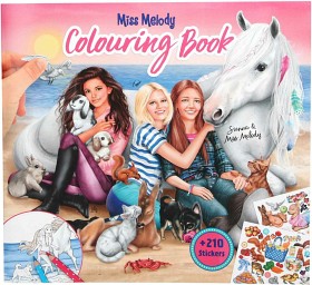 Bild på Miss Melody Målarbok med Djur