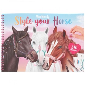Bild på Miss Melody Style Your Horse Målarbok