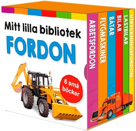 Bild på Mitt lilla bibliotek Fordon 6 små böcker