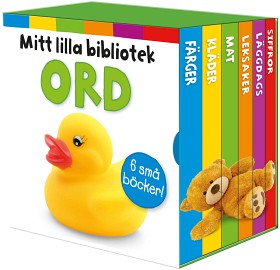Bild på Mitt lilla bibliotek Ord 6 små böcker