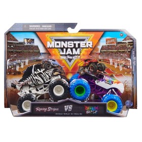Bild på Monster Jam 1:64 Racing Stripes vs Rainbow Blast