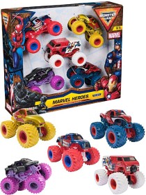 Bild på Monster Jam Marvel 1:64 5-pack