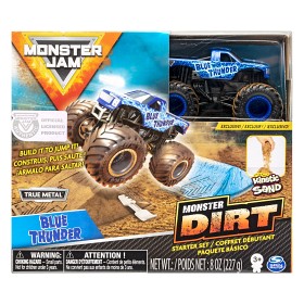 Bild på Monster Jam Monster Dirt Starter Set Blue Thunder