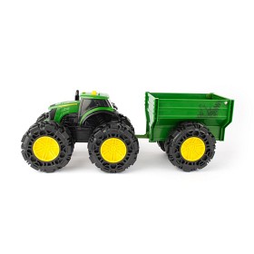 Bild på Monster Treads John Deere Traktor med släp