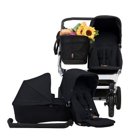 Bild på Mountain Buggy Duet v3 Singelvagn med Syskonvagnspaket