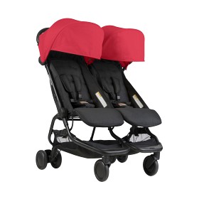 Bild på Mountain Buggy Nano Duo Syskonvagn (Ruby)