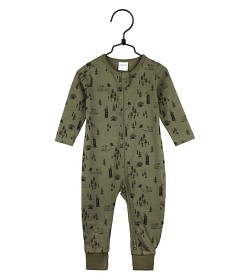 Bild på Mumin Furu Pyjamas (Oliv) Strl 56