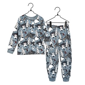Bild på Mumin Isbjörn Pyjamas (Gråblå)