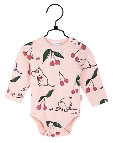 Bild på Mumin Körsbär Body Strl 56 (Rosa)