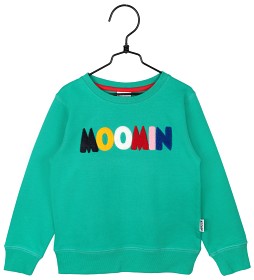 Bild på Mumin Logo Collegetröja (Grön)