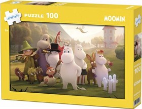 Bild på Mumin Pappussel Mumindalen 100 bitar