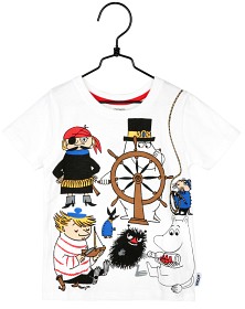 Bild på Mumin Piraten T-shirt (Vit)