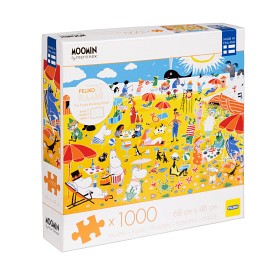 Bild på Mumin Pussel Strand på Rivieran (1000-bitar)