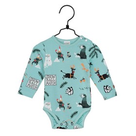 Bild på Mumin Snöbollslek Body (Grön)