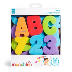 Bild på Munchkin Badleksak Bokstäver och Siffror