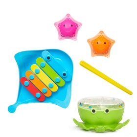 Bild på Munchkin Bath Beats Badleksaker Musik Presentset