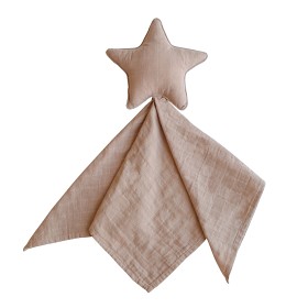 Bild på Mushie Lovey Snuttefilt Star (Natural)