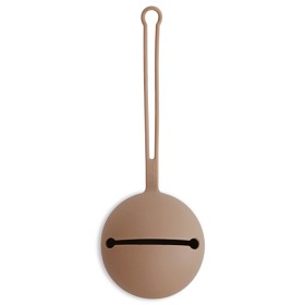 Bild på Mushie Napphållare Silikon (Taupe)