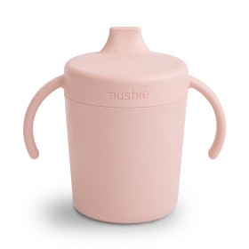 Bild på Mushie Pipmugg med handtag (Blush)