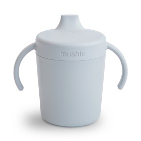 Bild på Mushie Pipmugg med handtag (Cloud)