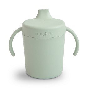 Bild på Mushie Pipmugg med handtag (Sage)