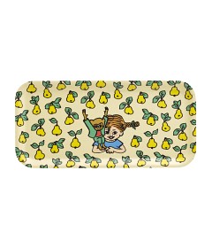 Bild på Muurla Bricka Pippi Frukter 27x13 cm (Gul)