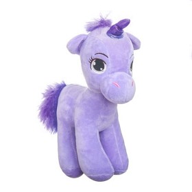 Bild på My first pony - Enhörning mjukdjur Lila kropp & man 20 cm