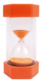 Bild på MyPauze Stort timglas 10 min (Orange)