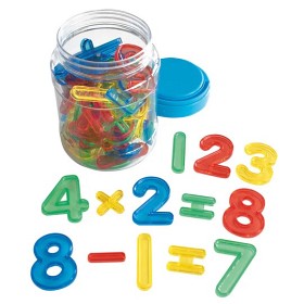 Bild på MyPauze Transparenta siffror 48 st