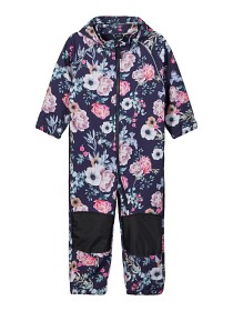 Bild på name it Alfa Overall Romantic Flower (Dark sapphire)