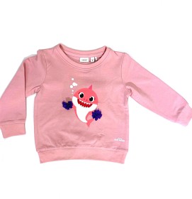 Bild på name it Baby Shark Tröja Heidi (Pink Nectar)