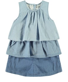 Bild på name it Bianas Klänning (Light Blue Denim)