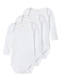 Bild på name it Body 3-pack (Bright White)