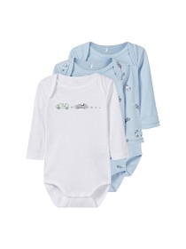 Bild på name it Body 3-pack (Blå) (74)