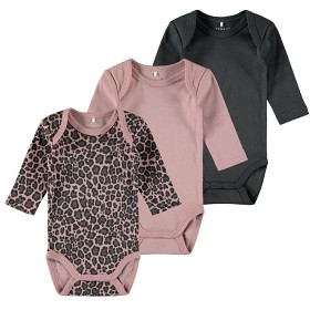 Bild på name it Body 3-pack (Woodrose)