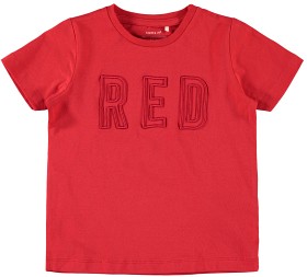 Bild på name it Damony T-shirt (High Risk Red)