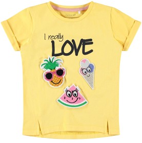 Bild på name it Defood T-shirt (Pale Marigold) (98)