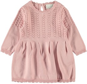 Bild på name it Raya Stickad Klänning (Silver Pink)
