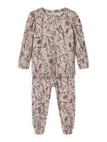 Bild på name it Frosali Pyjamaströja och byxa (Bark) Strl 86