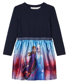Bild på name it Frozen Långärmad Klänning (Dark Sapphire)