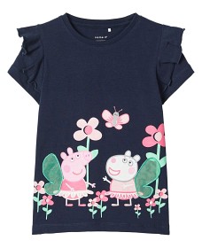 Bild på name it Greta Gris Bounty Topp (Dark sapphire)