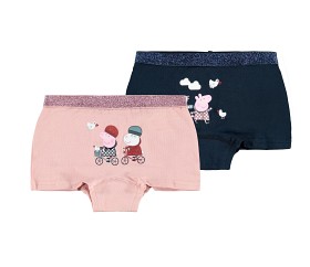 Bild på name it Greta Gris Hipsters 2-Pack (Dark Sapphire)