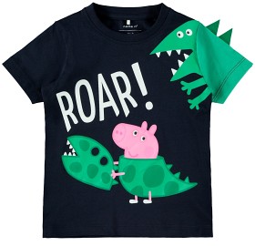 Bild på name it Greta Gris T-shirt (Dark Sapphire)