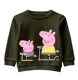 Bild på name it Greta Gris Mangus Tröja Strl 86 (Ivy Green)