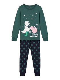 Bild på name it Greta Gris Pyjamas (Bistro green)