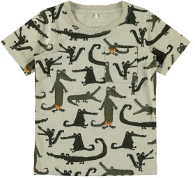 Bild på name it Hiltu T-shirt (Peyote Melange)
